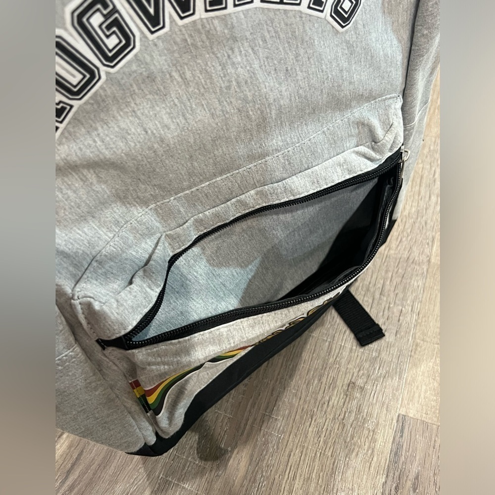 Official Licensed Harry Potter Hogwarts Backpack Crest Gray Bag - Picture 5 of 8